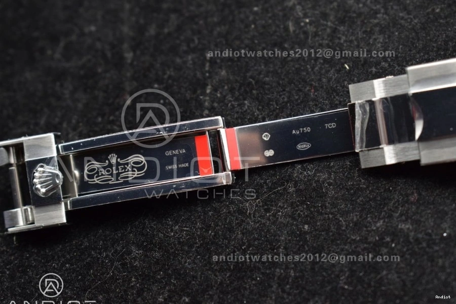 Daytona Dial DD4130 Steel Best Edition 904L 116519 VSF flex Strap on 1:1 Gray Oyster 0126